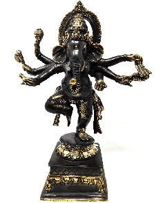 Dancing Ganesh envejecido