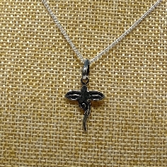 Colgante de plata "Ojos de Buda" pequeño