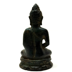 Buda metal dorado 6 cms. 2