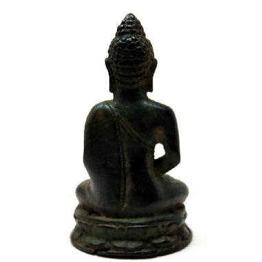 Buda metal dorado 6 cms.