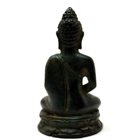 Buda metal dorado 6 cms.