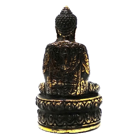 Buda Amitabha sobre flor de loto 15 cms.