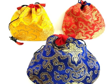 Bolsa de seda mediana