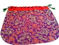 Bolsa de seda grande