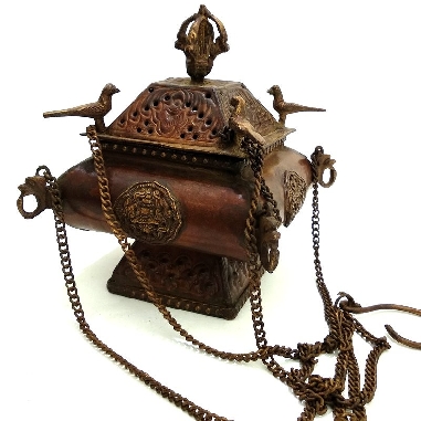 Incensario para colgar Newari