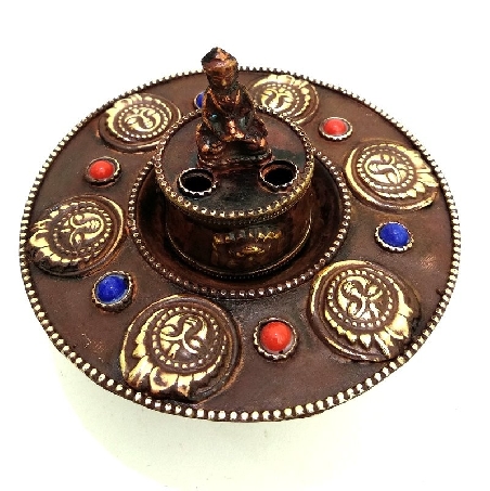 Incensaro cobre Buda 6 soles