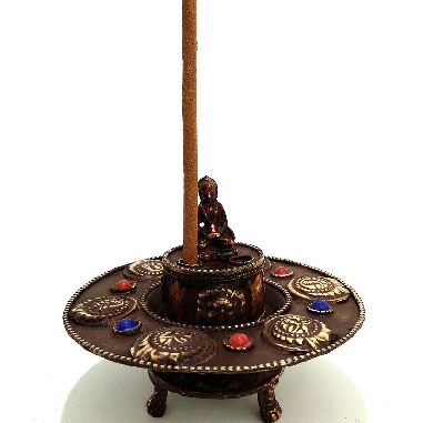 Incensaro cobre Buda 6 soles