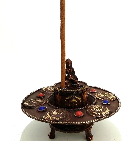 Incensaro cobre Buda 6 soles