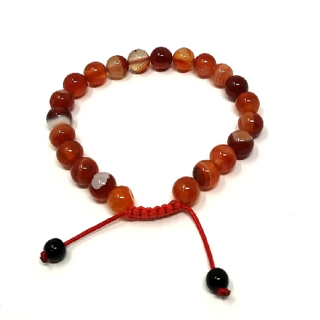 Pulsera de jade rojo