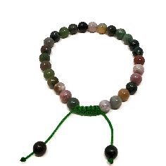 Pulsera ágata  de colores 7 mms.
