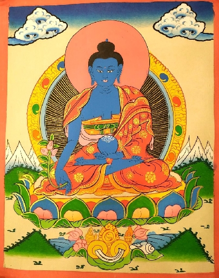 Buda de la medicina mediano