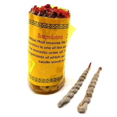 Lumbini. Incienso trenzado. Pack ahorro