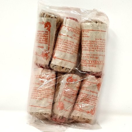 Sándalo. Incienso trenzado. Pack ahorro