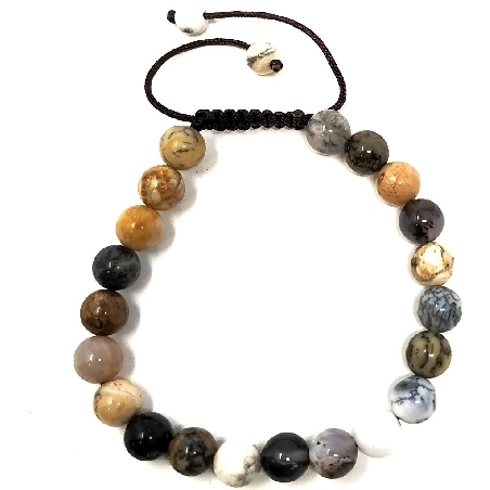 Pulsera de Ágata dendrítica