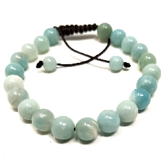 Pulsera de Amazonita 8 mms.