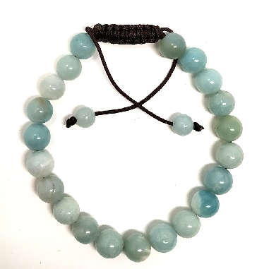 Pulsera de Amazonita 8 mms.