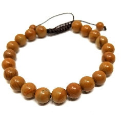 Pulsera de Jaspe color madera 2