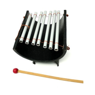 Xilófono de bambú de 5 tubos