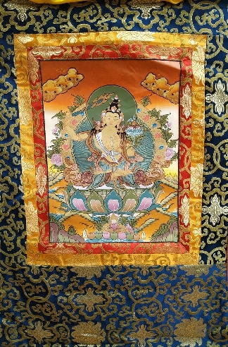 Manjushree con brocado mediano- calidad