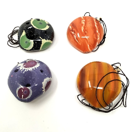 Ocarina de cerámica 4 agujeros