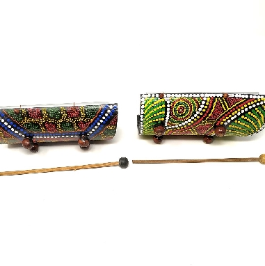 Xilofono 5 tubos curvado