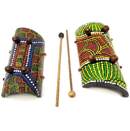 Xilofono 5 tubos curvado