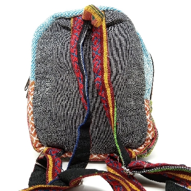 Mochila pequeña cañamo y algodón