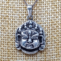 Colgante de plata "Mahakala"