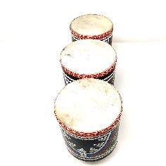 Tamborín triple 2