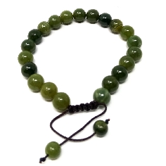 Pulsera de jade oscuro