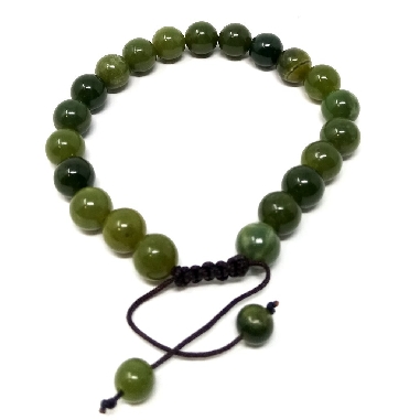Pulsera de jade oscuro