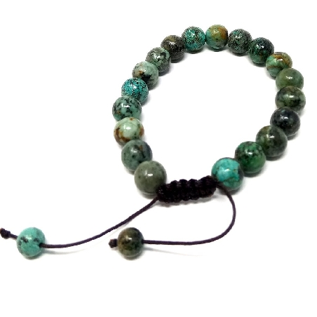 Pulsera de turquesa africana
