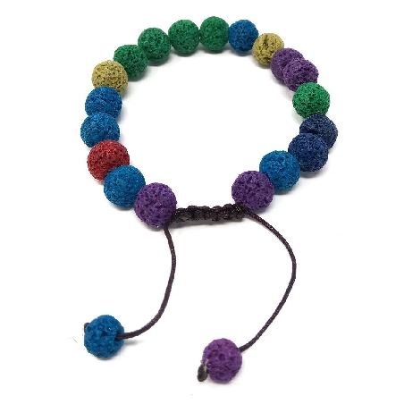 Pulsera de lava colores