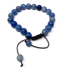 Pulsera de aventurina azul