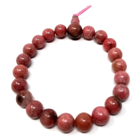 Pulsera elástica de Rodocrosita