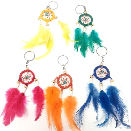 Llavero atrapasueños colores