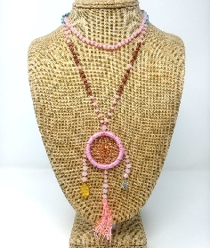 Collar atrapasueño y Rudraksa