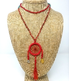 Collar atrapasueño y Rudraksa 2