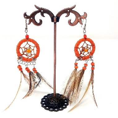 Set 4 pares pendientes atrapasueños