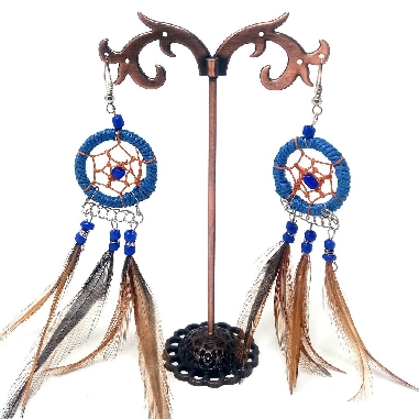 Set 4 pares pendientes atrapasueños