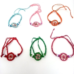 Pulsera atrapasueños macramé