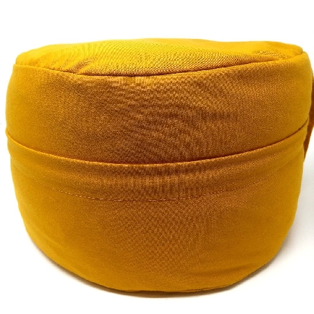 Zafu Cáscara espelta ecológica. Naranja liso.