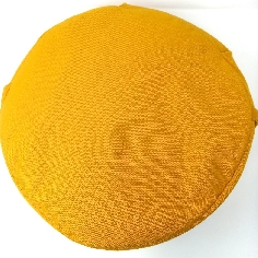 Zafu Cáscara espelta ecológica. Naranja liso. 2