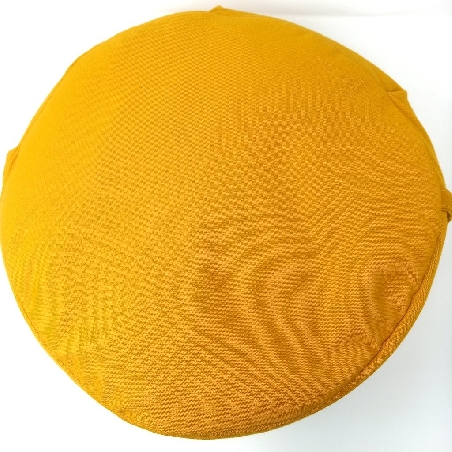 Zafu Cáscara espelta ecológica. Naranja liso.