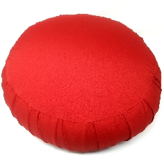 Zafu Cáscara espelta ecológica. Rojo extra grande