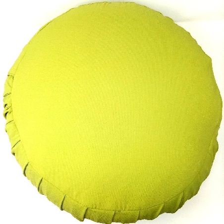 Zafu Cáscara espelta ecológica. Verde pistacho extra grande