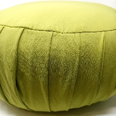 Zafu Cáscara espelta ecológica. Verde pistacho extra grande 2