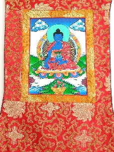 Buda de la Medicina con brocado mediano 2