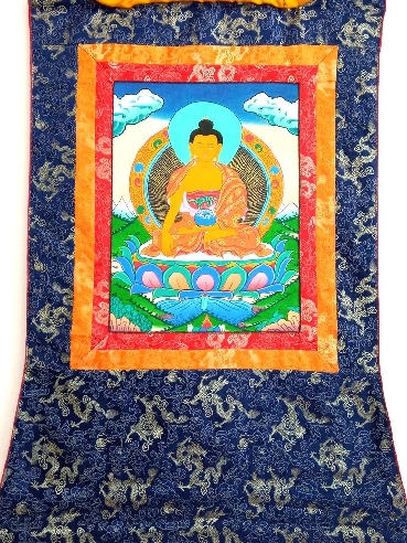 Shakiamuni con brocado mediano