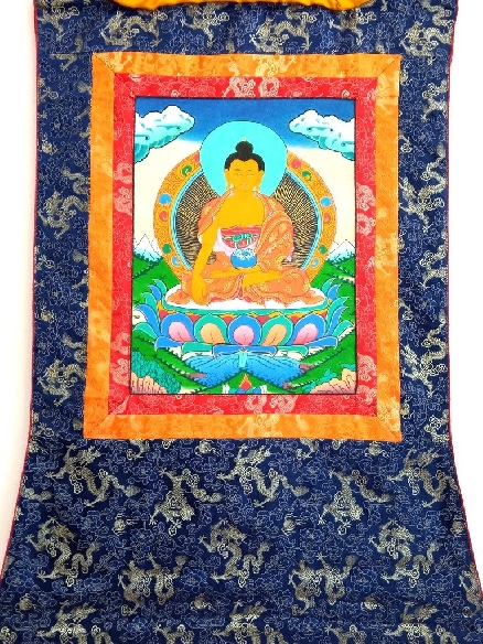 Shakiamuni con brocado mediano